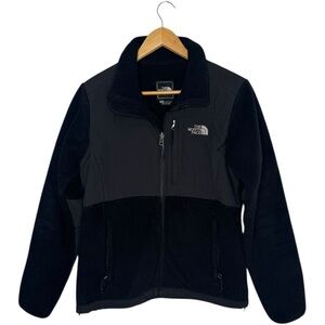 The North Face Polartec Fleece Sherpa Denali Zip Up Jacket Black Small